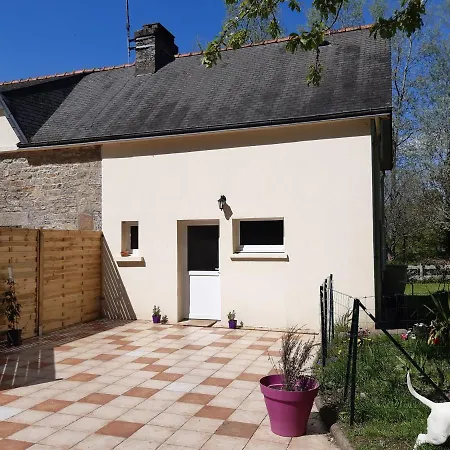 Appartement en lisière de forêt avec étang Scaer Exterior foto